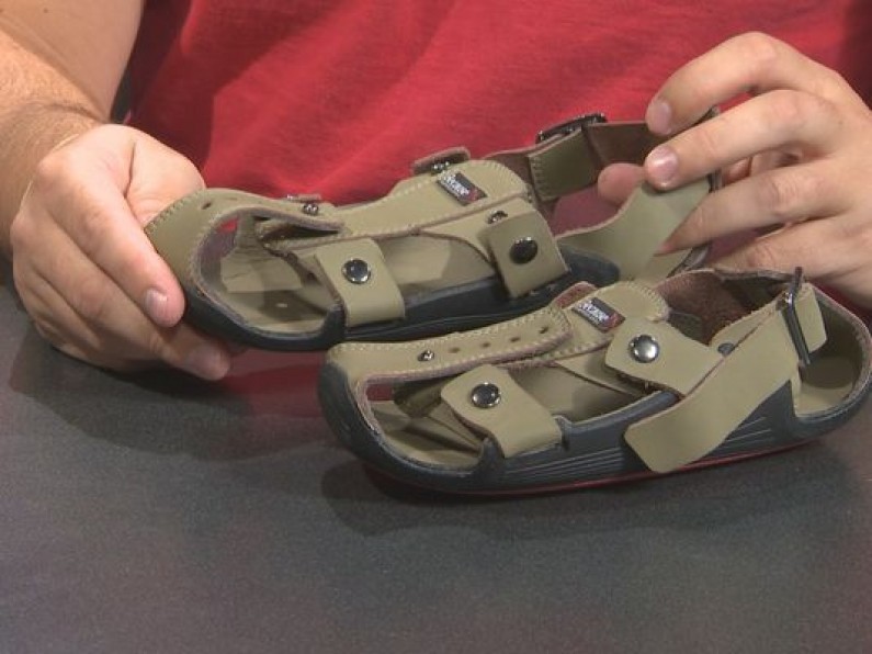 Man Invents Sandals That Grow 5 Sizes