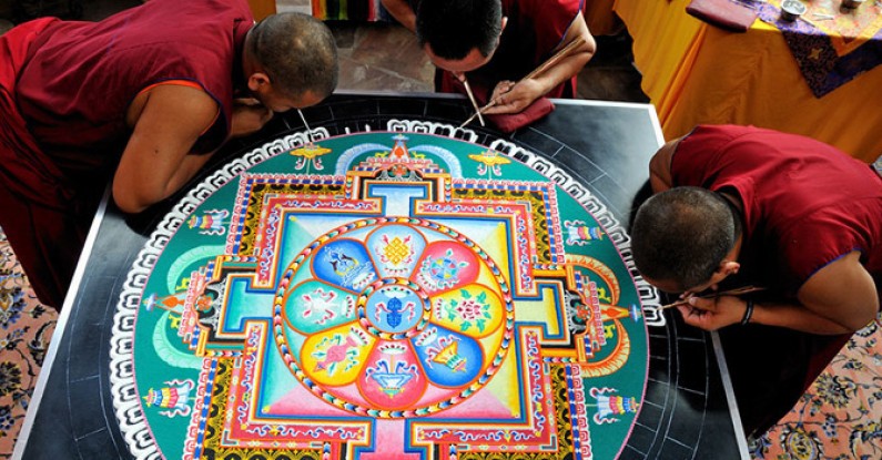 The Beauty of Tibetan Sand Paintings and The Philosophy Behind Them